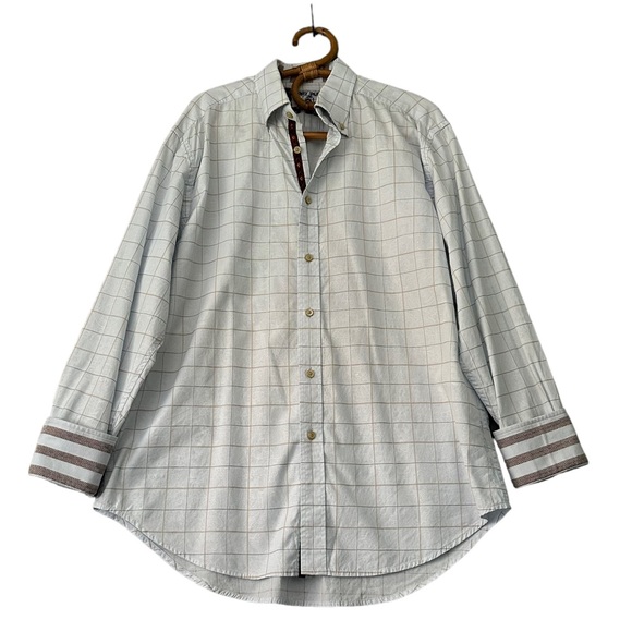 Robert Graham Other - Robert Graham | Plaid Flip Cuff Button Down Shirt Size XL